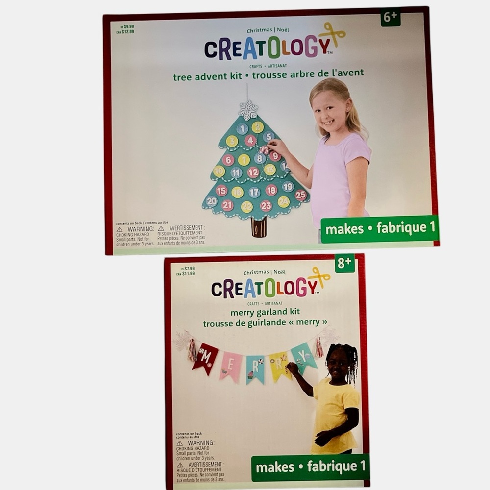 Creatology Tree Advent and Garland Craft Kit for Kids